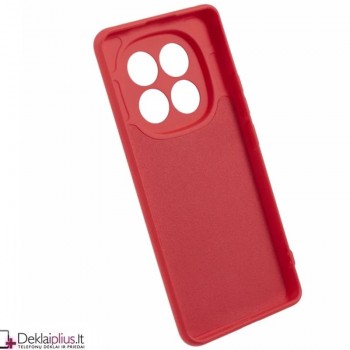 Liquid Air silikoninis dėklas su kameros apsauga - raudonas Xiaomi Redmi Note 14 Pro 4G/5G/Note 14 Pro Plus/Poco X7 5G